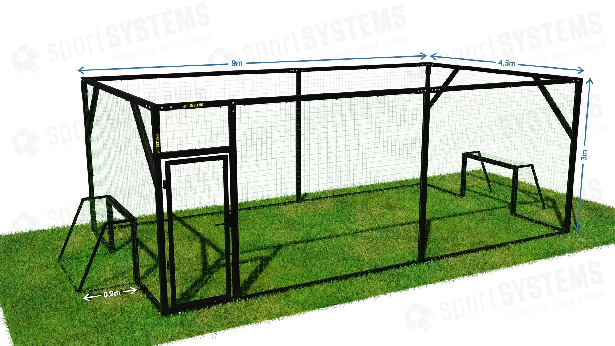 Football Box widok z boku